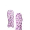 Тепленькие краги-рукавицы детские для девочки ‘Bubble Pink’