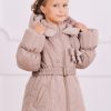 Куртка-пальто зимняя для девочки