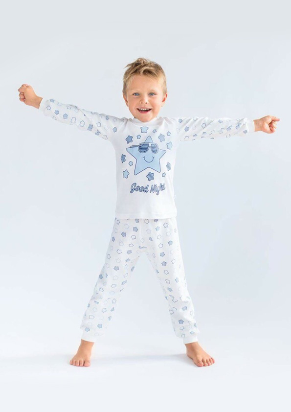 качественная детская пижама интерлок хлопок для мальчика