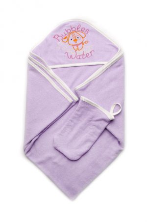 полотенце с мочалкой рукавичкой махровое для новорожденной недорого