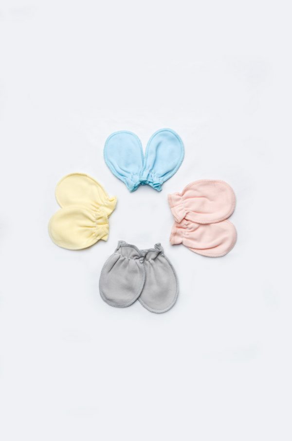 рукавички для новорожденных царапки хлопок купить недорого