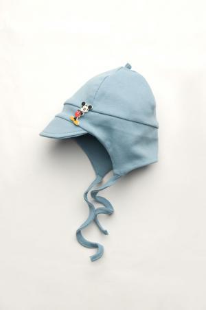 шапка с козырьком для мальчика на завязках Харьков