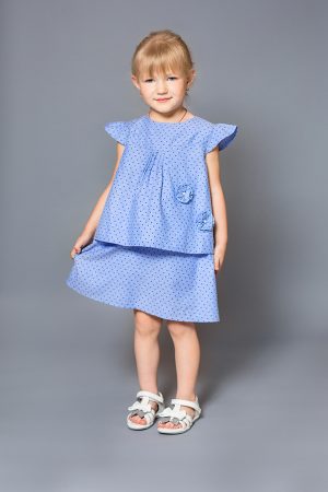 летнее платье для девочки деним купить Харьков